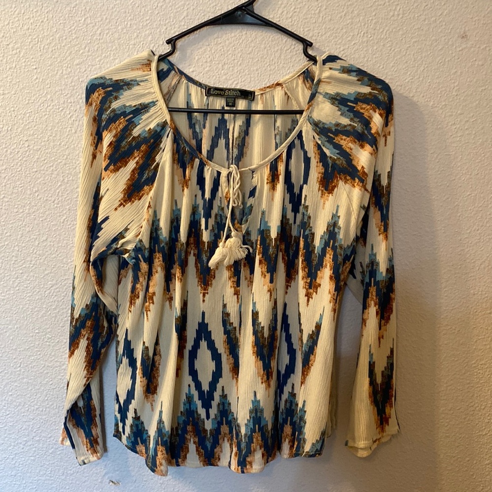Love Stitch blouse size medium